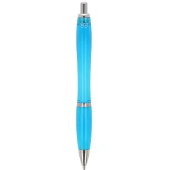 Pióro kulkowe Hawaii transparent Ocean Bound Plastic / Transparentny / jasnoniebieski LT87820-N0412