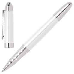 Pióro kulkowe Icon Kaki/Gun / Biały HSN0015F