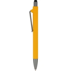 Pióro kulkowe Madeira z rysikiem R-ABS / żółty LT87851-N0041