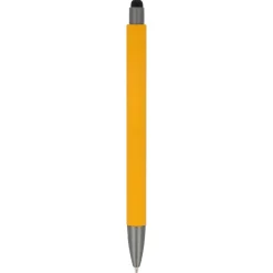 Pióro kulkowe Madeira z rysikiem R-ABS / żółty LT87851-N0041