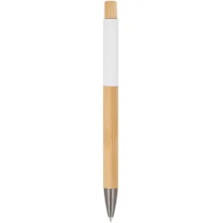 Pióro kulkowe Madrid bamboo / Biały LT87752-N0001