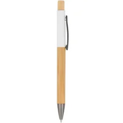 Pióro kulkowe Madrid bamboo / Biały LT87752-N0001
