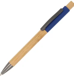 Pióro kulkowe Madrid bamboo / Ciemnoniebieski LT87752-N0010