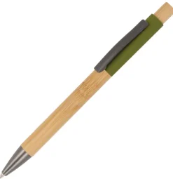 Pióro kulkowe Madrid bamboo / Oliwkowa zieleń LT87752-N0043