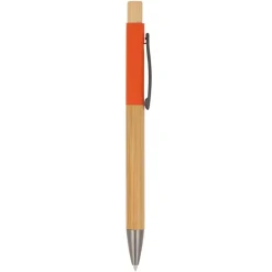 Pióro kulkowe Madrid bamboo / Pomarańczowy LT87752-N0026