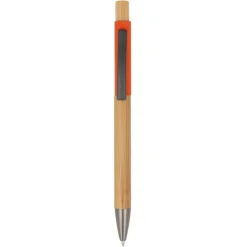 Pióro kulkowe Madrid bamboo / Pomarańczowy LT87752-N0026