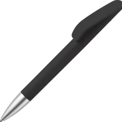 Pióro kulkowe Slash soft touch R-ABS / Czarny LT87824-N0002