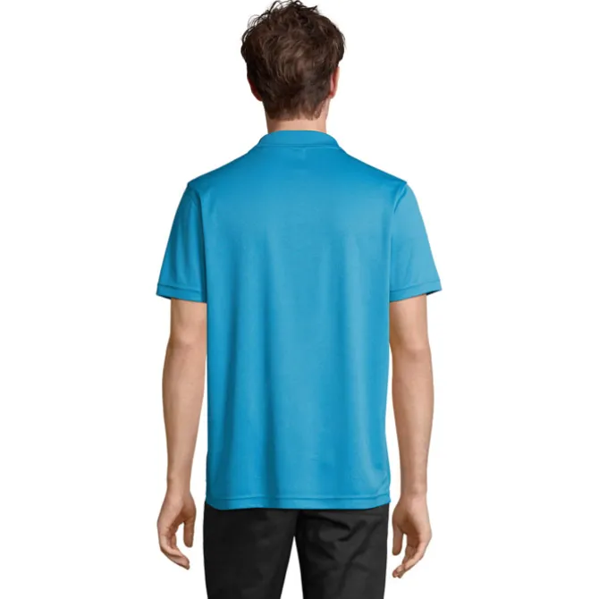 PITCHER UNISEX POLO / Aqua S04442-AQ-L
