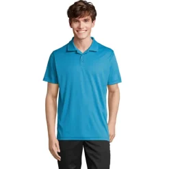 PITCHER UNISEX POLO / Aqua S04442-AQ-XL