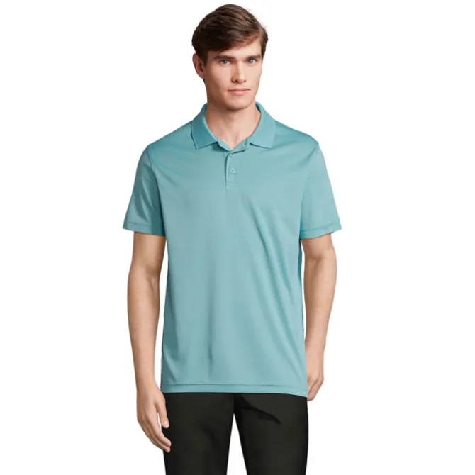 PITCHER UNISEX POLO / Pool Blue S04442-BP-XS
