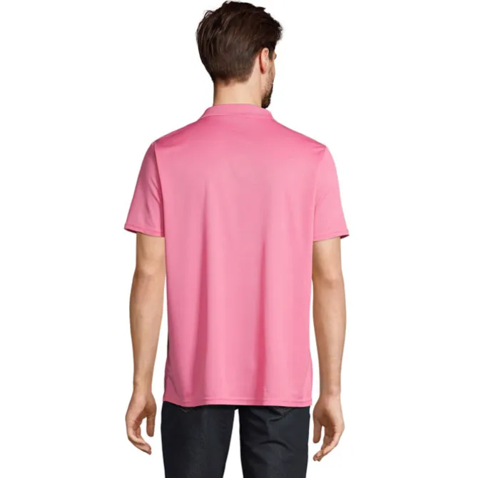 PITCHER UNISEX POLO / Ribbon Pink S04442-PI-XL