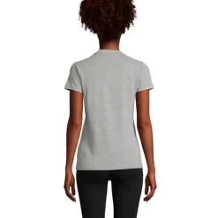 PLANET Damskie POLO 170g / Grey melange S03575-GY-M