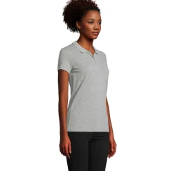 PLANET Damskie POLO 170g / Grey melange S03575-GY-XXL