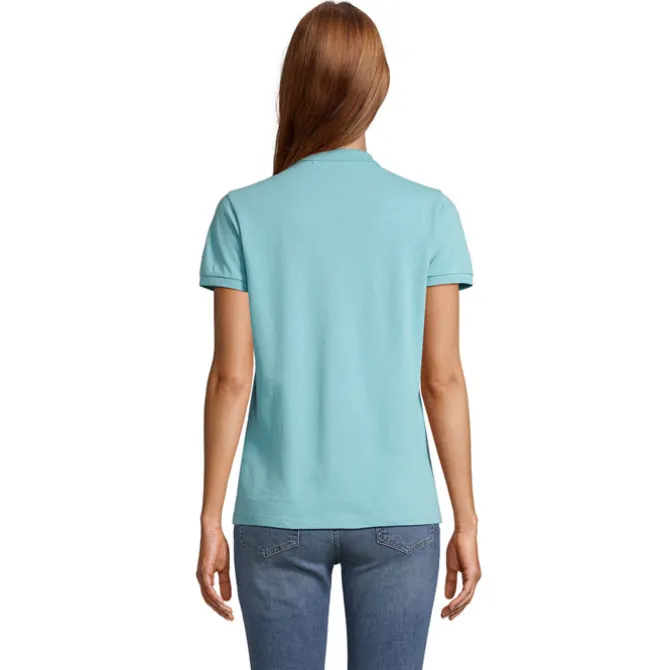 PLANET Damskie POLO 170g / Pool Blue S03575-BP-S