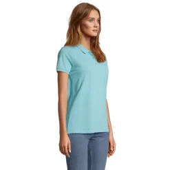 PLANET Damskie POLO 170g / Pool Blue S03575-BP-M
