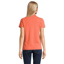 PLANET Damskie POLO 170g / Pop Orange S03575-PO-S