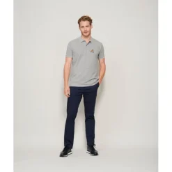 PLANET Męskie POLO 170g / Arctic Blue S03566-AA-S