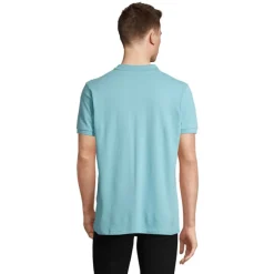 PLANET Męskie POLO 170g / Pool Blue S03566-BP-L