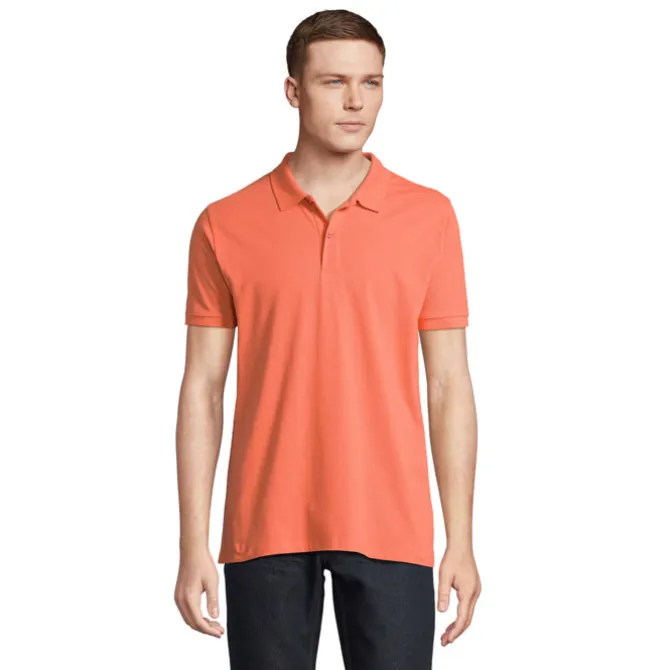 PLANET Męskie POLO 170g / Pop Orange S03566-PO-XL