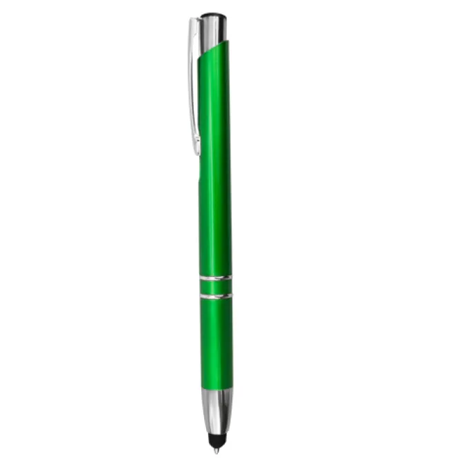 Plastikowy długopis z touchpenem / Strix / Czarny IP13148011