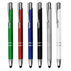 Plastikowy długopis z touchpenem / Strix / Dark Red IP13148053