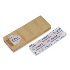 Plastry w bambusowym pudełku / Naturalny LT90398-N0094