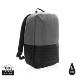 Plecak chroniący przed kieszonkowcami Swiss Peak AWARE™ RPET / Szary P763.132