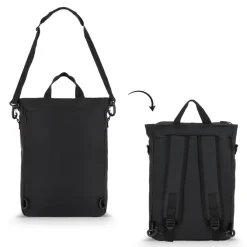 Plecak na laptopa PU Kyiv 28 x 42 x 12,5 cm / Czarny LT95342-N0002