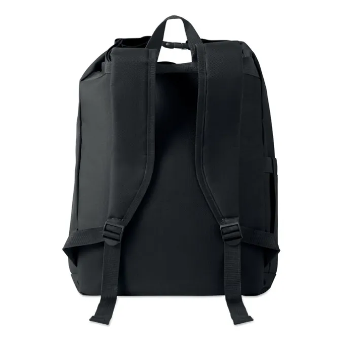 Plecak na laptopa 15'' rolltop / Czarny MO2969-03