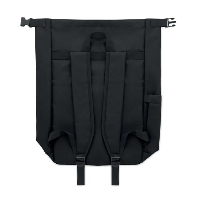 Plecak na laptopa 15'' rolltop / Czarny MO2969-03