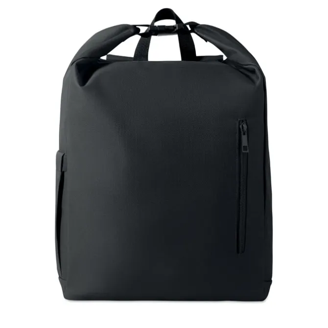 Plecak na laptopa 15'' rolltop / Czarny MO2969-03