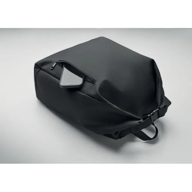 Plecak na laptopa 15'' rolltop / Czarny MO2969-03