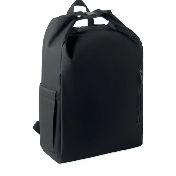 Plecak na laptopa 15'' rolltop / Czarny MO2969-03