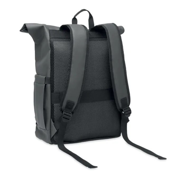 Plecak na laptopa Rolltop 600D / Kamienny Szary MO2643-15
