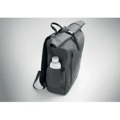 Plecak na laptopa Rolltop 600D / Kamienny Szary MO2643-15