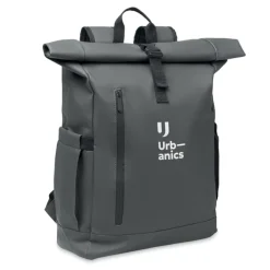 Plecak na laptopa Rolltop 600D / Kamienny Szary MO2643-15