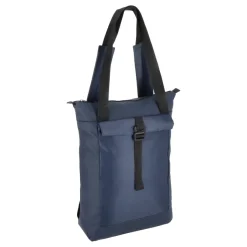 Plecak na laptopa rPET 600D Navi 36 x 40 x 10 cm / Ciemnoniebieski LT95397-N0010