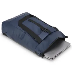 Plecak na laptopa rPET 600D Navi 36 x 40 x 10 cm / Ciemnoniebieski LT95397-N0010