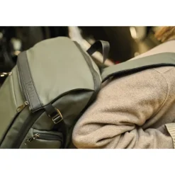 Plecak na laptopa SANTA ANA MoLu z poliestru z recyklingu / Ciemnoszary 498177