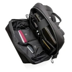 Plecak na laptopa Swiss Peak AWARE™, ochrona RFID / Czarny P763.161