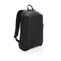 Plecak na laptopa Swiss Peak AWARE™, ochrona RFID / Czarny P763.161