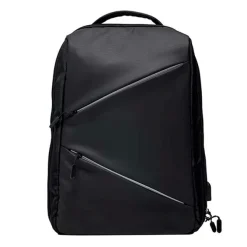 Plecak na laptopa z odblaskowymi detalami / Czarny IP31039511