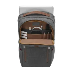 Plecak na laptopa z saszetką Wenger City Style Upgrade 16'' / Szary W606489
