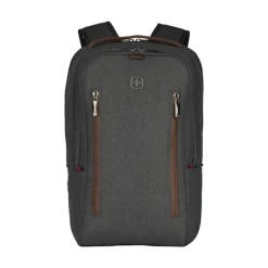Plecak na laptopa z saszetką Wenger City Style Upgrade 16'' / Szary W606489