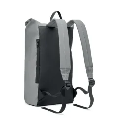 Plecak odblaskowy Rolltop / Srebrny mat MO2056-16