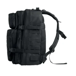 Plecak outdoorowy 600D RPET / Czarny MO2970-03