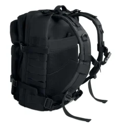 Plecak outdoorowy 600D RPET / Czarny MO2970-03