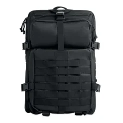 Plecak outdoorowy 600D RPET / Czarny MO2970-03