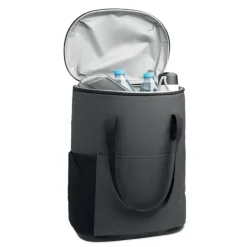 Plecak termiczny 600D RPET / Kamienny Szary MO2832-15