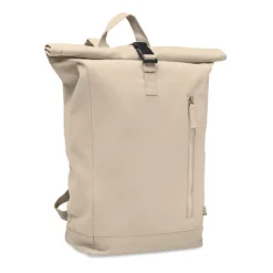 Plecak typu rolltop 390 gr/m² / Bezowy MO2552-13